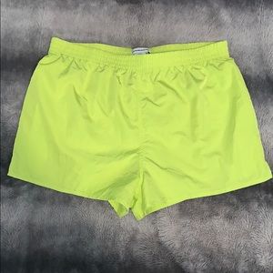 Urban Outfitters Nylon Neon Shorts